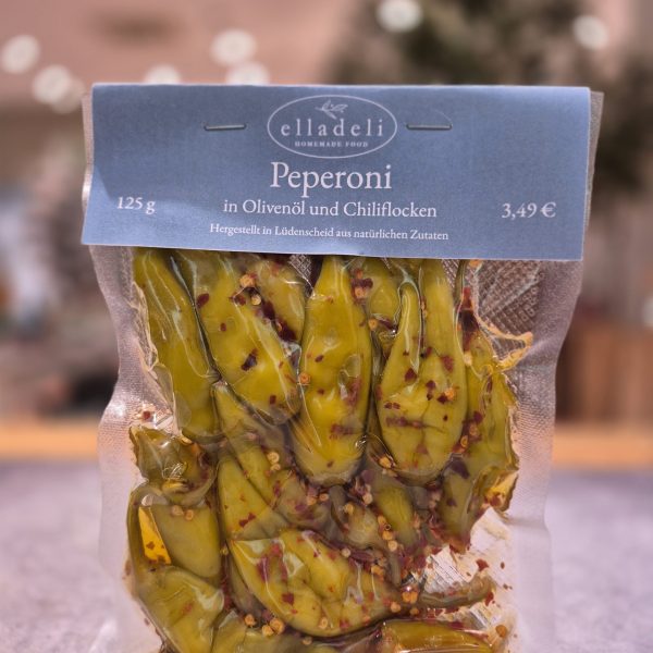 Pepperoni olijfolie & chilivlokken Elladeli